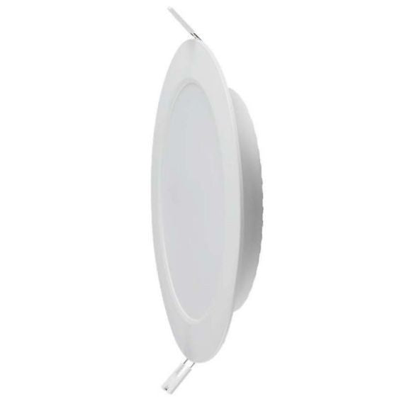 Pannello LED rotondo 12W luce bianco fredda 167x20mm