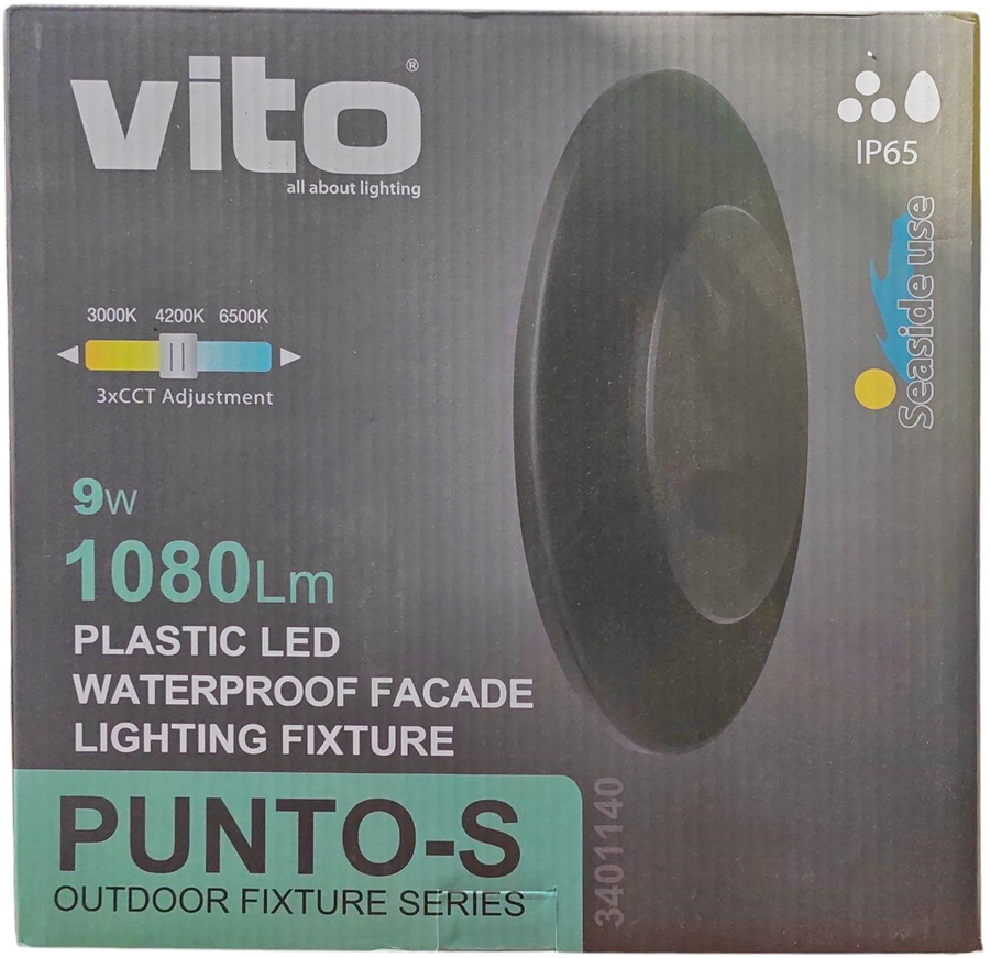Lampada applique LED da parete 9W 1080lm 24*5CM IP65 6977231352571 3401140 EL3967