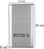 Kit citofono monofamiliare completo di posto esterno ed interno 2/4 fili apriporta cancello 8053323030362 RL-3208A EL3973