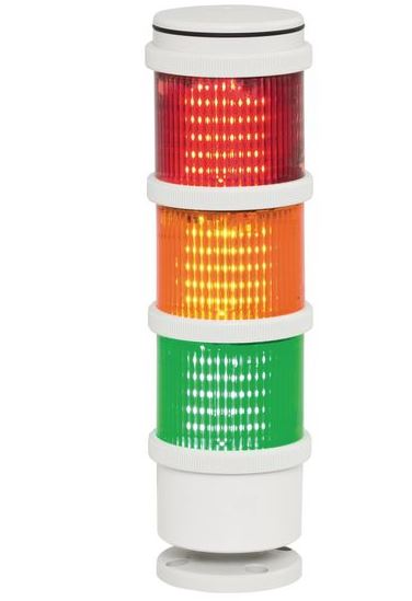 Torretta di segnalazione TWS Verde/Arancio/Rosso 24V AC/DC
