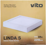 Pannello LED da parete 280x280 24W 2256Lm 3000K luce calda 6970233835967 2023850 EL4070