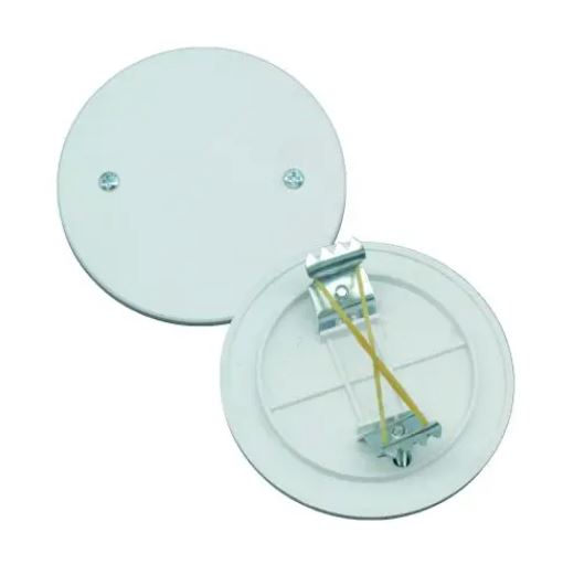 Coperchio con graffe per cassetta da incasso tonda Ø 65 mm FG10240 EL4078