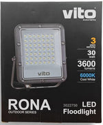 Faro LED 30W 6000K 3600lm IP65 luce fredda 3022750 6972538046611 EL4108