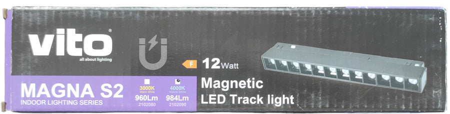 Faretto LED magnetico per illuminazione da binario 12W 984Lm 4000K luce naturale 6972538045201 2102090 EL413