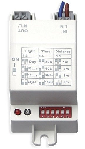 Sensore di movimento a microonde da superficie MS11 IP20 6977231353080 6110160 EL4135