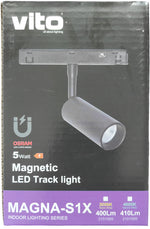Faretto LED magnetico per illuminazione da binario 5W 410Lm 4000K luce naturale 6970233836445 2101990 EL427