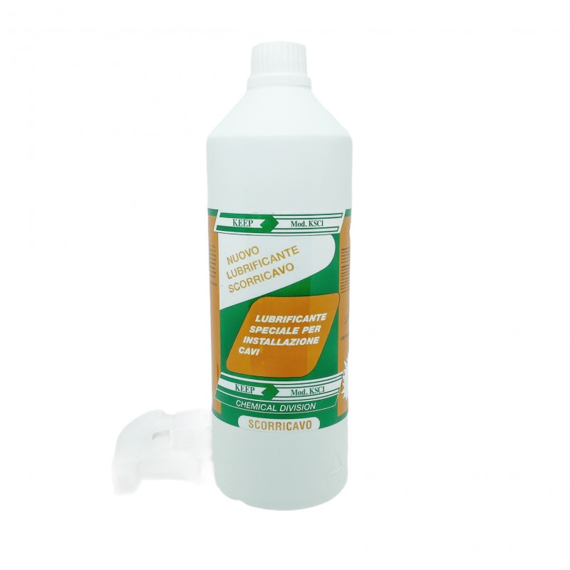 Lubrificante scorricavo 1 litro per installazione cavi elettrici 8029564230298 EL4996