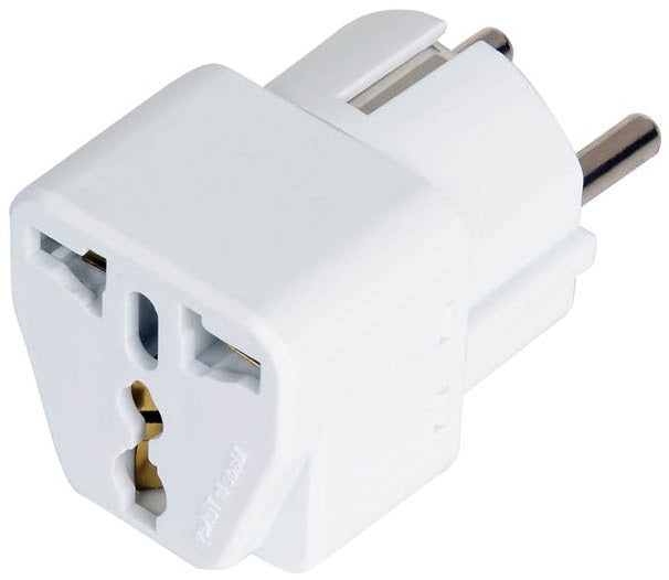 Adattatore universale con spina schuko 16A bianco Vito 8698553611051 8006540 EL539