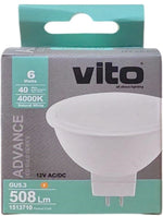 Lampadina LED GU5.3 6W 508lm luce naturale 4000k 6970233832706 1513710 EL591
