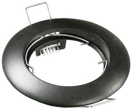 Supporto per faretto da incasso Φ80mm nero 6972538045669 2012910 EL671