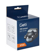 Sensore di movimento PIR 1200W max nero GETI GS1101B 8595563727751 08831531 EL694