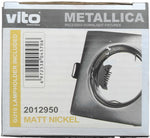 Supporto quadrato per faretto GU10 da incasso 80x80 argento satinato 6972538045706 2012950 EL712