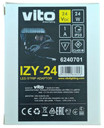 Alimentatore per strisce LED 24W 1A 24VDC IP20 6970233838258 6240701 EL768