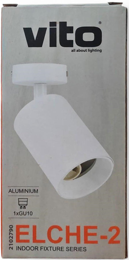 Faretto da soffitto orientabile GU10 bianco 6970233831433 2102790 EL787