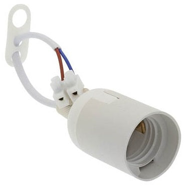 Portalampada bianco E27 con cavo di alimentazione 6972538044013 7300081 EL802