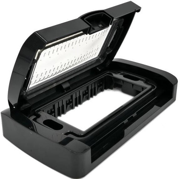 Placca idrobox IP55 4P nera compatibile Matix  S5004N 6970597465282 EL8337