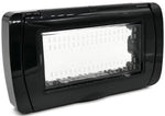 Placca idrobox IP55  4P nera compatibile Matix