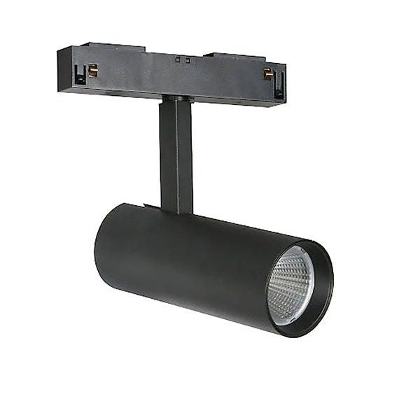 Faretto LED magnetico per illuminazione da binario 12W 984Lm 4000K luce naturale