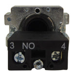 Pulsante da pannello 10A 600V - Nero EL841