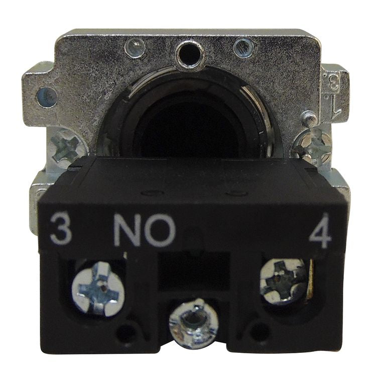 Pulsante da pannello 10A 600V - Nero EL841