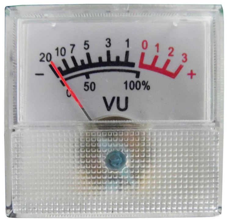 VU meter analogico da pannello