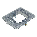Kit presa Schuko 16A compatibile BTicino Matix con placca e supporto 514B/Mtx 6970597462120  KITMATIX100