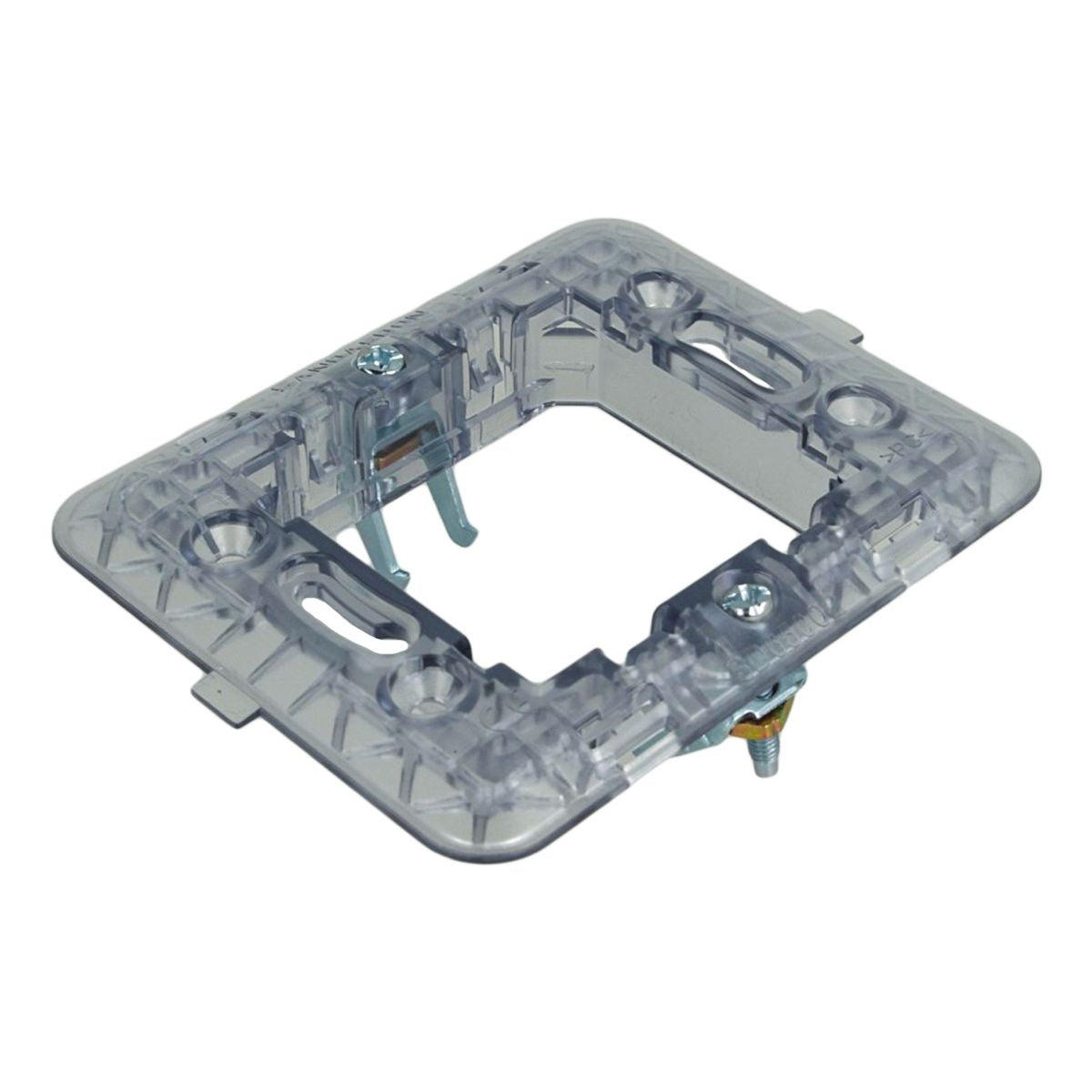 Kit presa Schuko 16A compatibile BTicino Matix con placca e supporto 514B/Mtx 6970597462120  KITMATIX100
