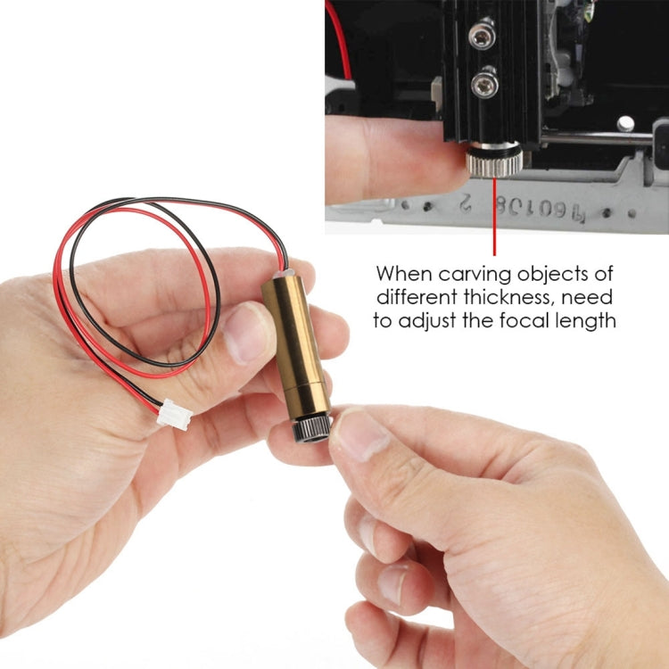 NEJE 1000mW 405NM Accessorio modulo laser a luce blu + viola per stampante per incisore laser fai-da-te, 1000mW