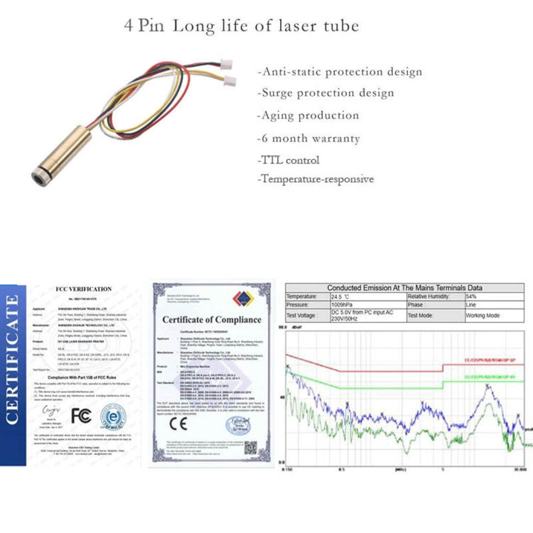 Incisore laser NEJE KZ 3000mW USB Bluetooth