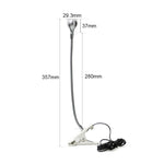 Lampada di disinfezione UV con clip per bracci USB DC 5V, Arms Clip UV Disinfection Lamp