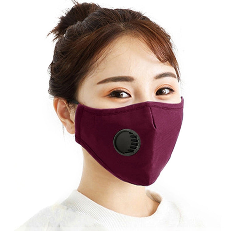 Per uomo donna Maschera facciale antipolvere con filtro sostituibile lavabile PM2.5