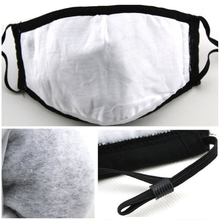 Per uomo donna Maschera facciale antipolvere con filtro sostituibile lavabile PM2.5
