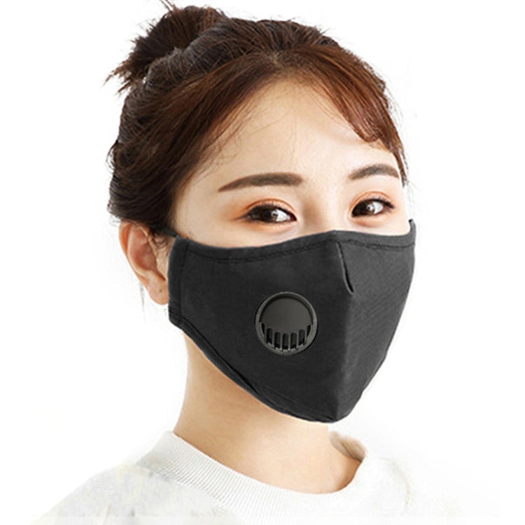 Per uomo donna Maschera facciale antipolvere con filtro sostituibile lavabile PM2.5