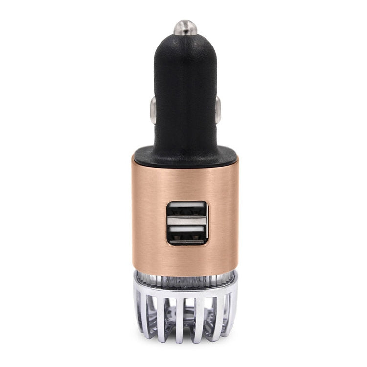 Umidificatore purificatore d'aria per aromaterapia con ioni negativi per auto 2 in 1 + caricatore per auto con doppia porta USB