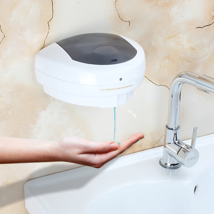 Dispenser automatico di sapone in schiuma a induzione in plastica da parete da 500 ml, 500ml Induction Foam Soap Dispenser