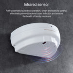 Dispenser automatico di sapone in schiuma a induzione in plastica da parete da 500 ml, 500ml Induction Foam Soap Dispenser