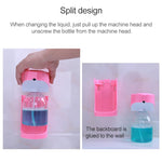 Dispenser automatico di sapone in schiuma a induzione in plastica a doppio uso da parete OH-Bubble