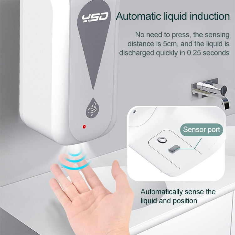 Dispenser per sterilizzazione spray con sensore a infrarossi automatico touchless da 1200 ml