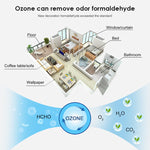 Lampada sterilizzante UV-C portatile 110V 8W con ozono