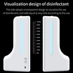 Termometro con sensore di distanza sensibile alla luce corpo senza contatto K9 + dispenser automatico di sapone liquido senza contatto da 1000 ml, K9