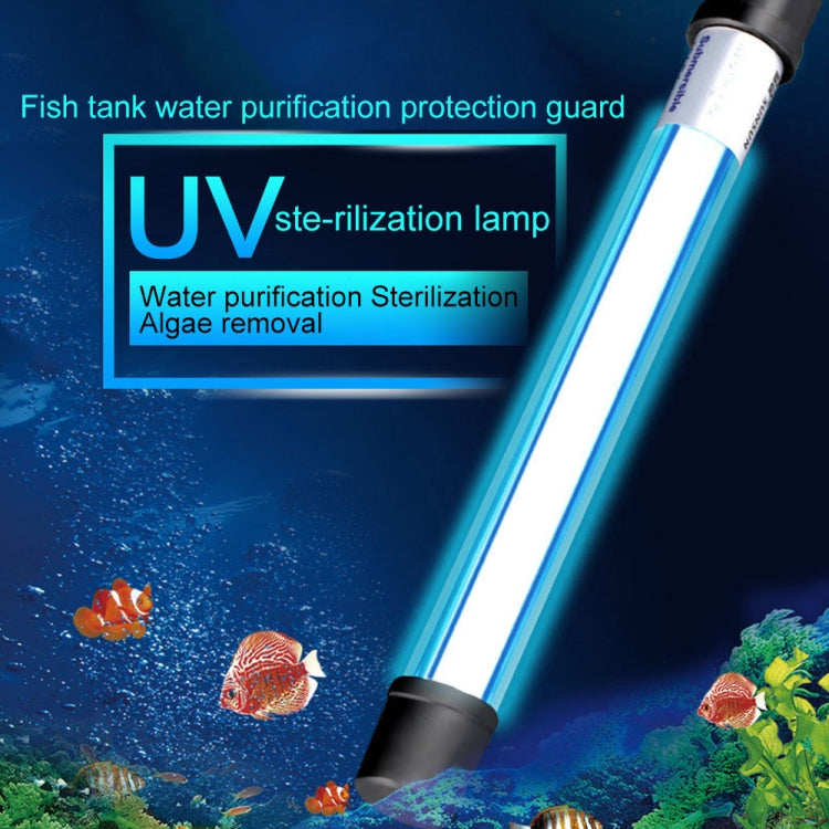 Lampada per acquario per disinfezione delle alghe ultraviolette UV 110 V 7 W, spina americana, 7W US Plug