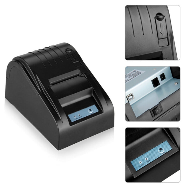 POS-5890T Portable Thermal Receipt Printer 90mm/sec, ESC/POS Control Compatible, POS-5890T/Black, POS-5890T/White