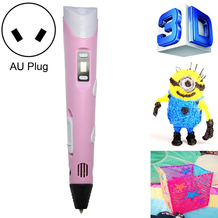 Portable 3D Printing Pen, AU Plug, AU Plug