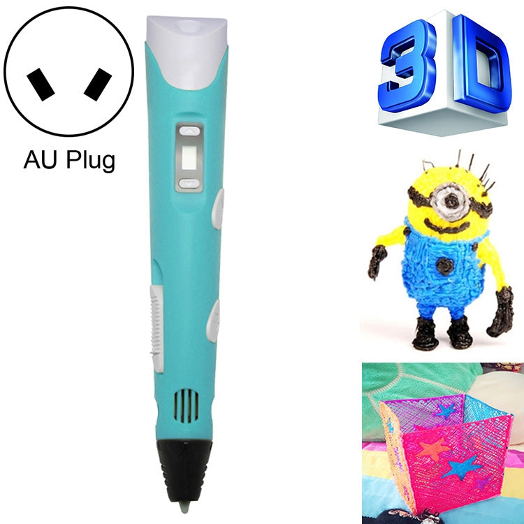 Portable 3D Printing Pen, AU Plug, AU Plug