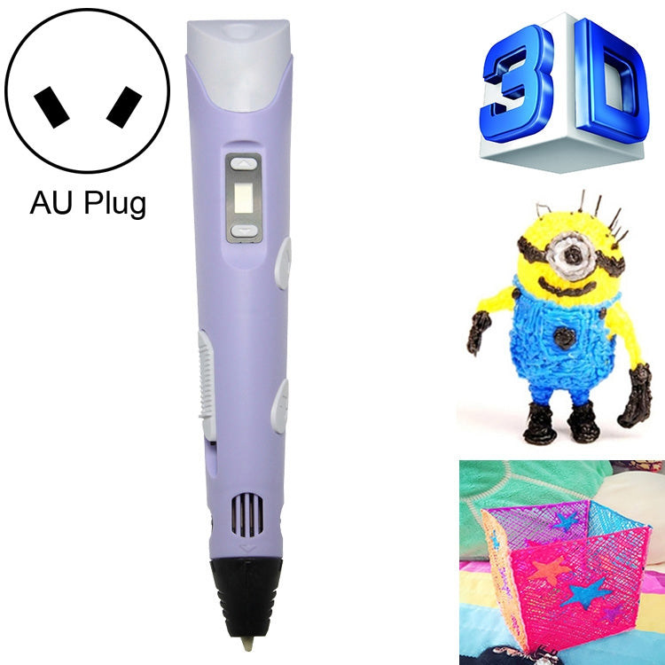 Portable 3D Printing Pen, AU Plug, AU Plug