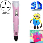 Portable 3D Printing Pen, UK Plug, UK Plug