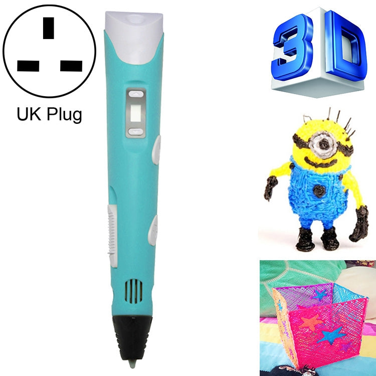 Portable 3D Printing Pen, UK Plug, UK Plug