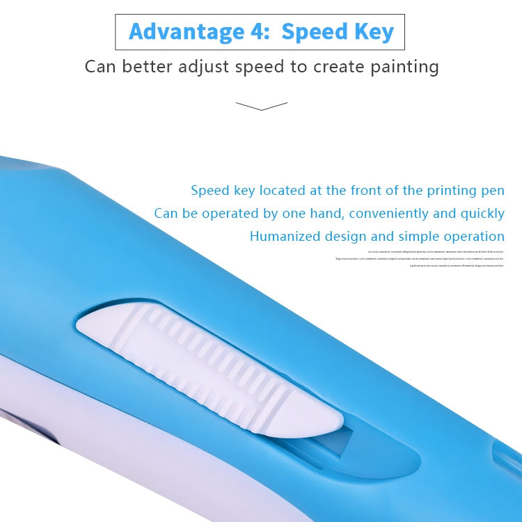 Portable 3D Printing Pen, US Plug