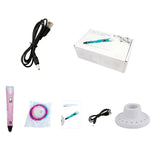 Portable 3D Printing Pen, USB Socket, USB Plug