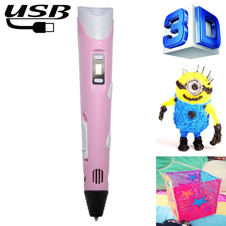 Portable 3D Printing Pen, USB Socket, USB Plug